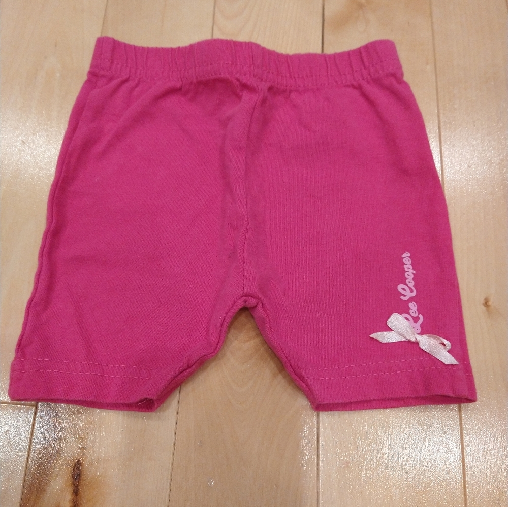 12m Lee Cooper pink shorts with bow British